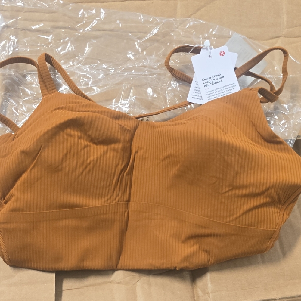 Lululemon Like A Cloud Long Line Bra B/C *Ribbed